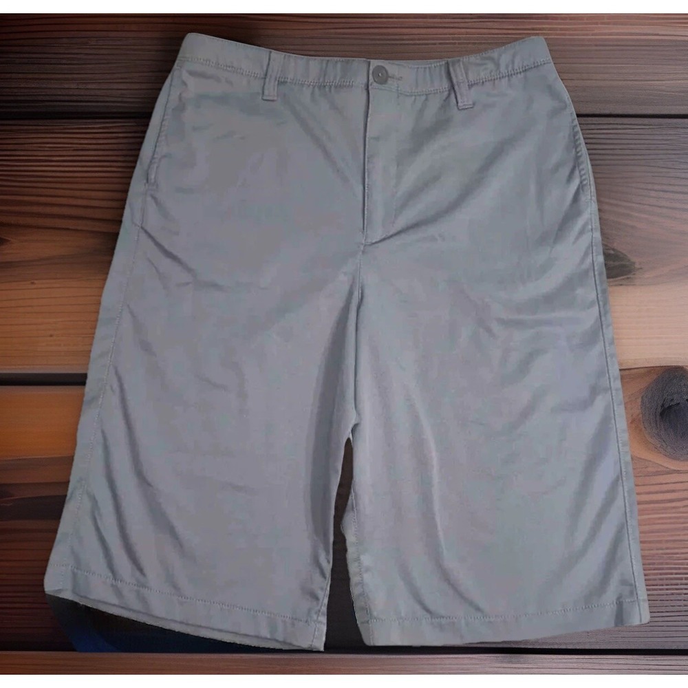 Boys UNDER ARMOUR Heatgear Match Play Chino Golf Shorts‎ Sz 20 Loose Fit